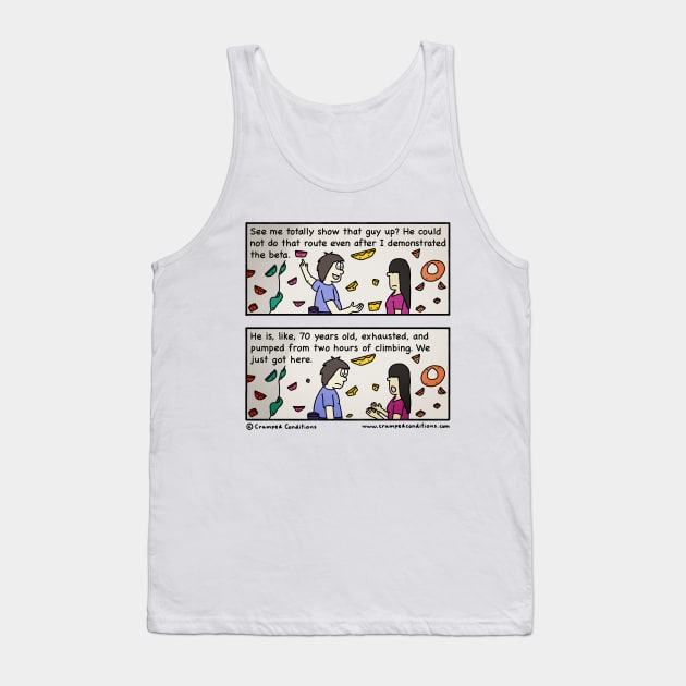 Climbing gym - Show-off Tank Top by crampedconditions